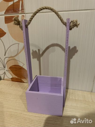 Корзинка деревянная