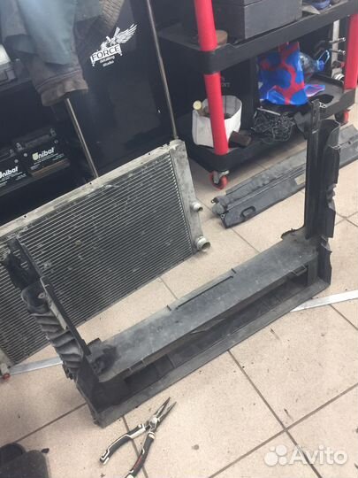 Корпус кассеты радиаторов е60 м57