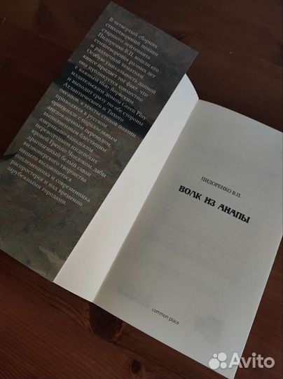 Книга «Волк из Анапы»