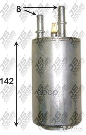 Фильтр топл.volvo XC60 3.2 2009-2010 FS0066 JS