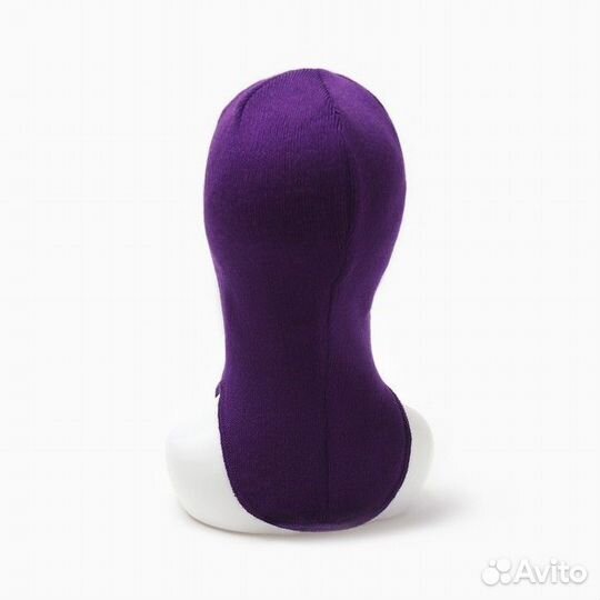 2 шт. Шапка-шлем для девочки, цвет фиолетовый, размер 42-46