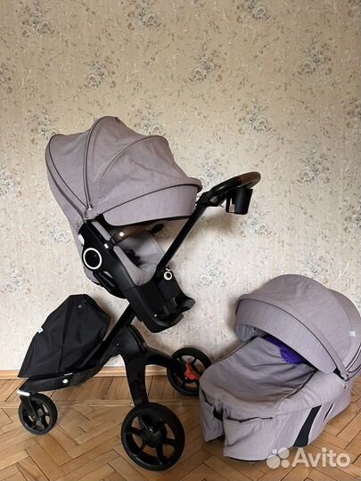 Коляска stokke xplory v6 2 в 1