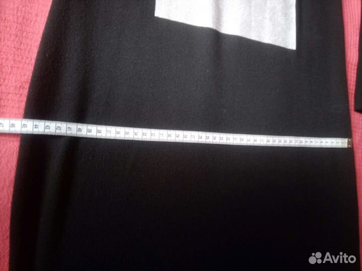Платье черное 48