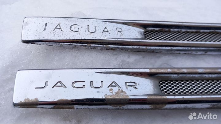 Jaguar XJ X351 2009-15 хром молдинг правого крыла