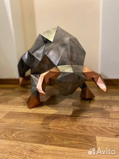 Декоративная.полигональная.фигура