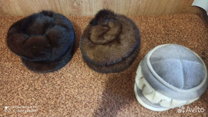 Шапки женские норка