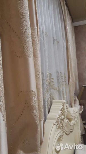 Комплект шторы тюль