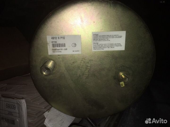 Пневморессора renault