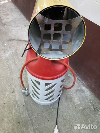 Газовая пушка и балон