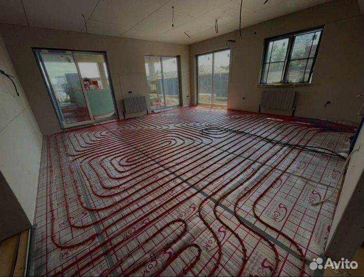 Тёплый пол, отопление под ключ