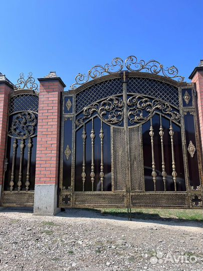 Кованные ворота