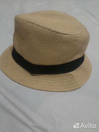 Соломенная шляпа детская
