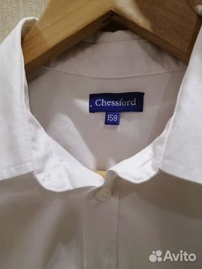 Рубашка белая 158 рост