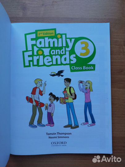 Family and friends 3Учебник