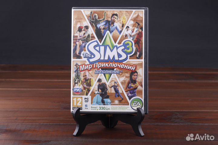 PC/MAC The Sims 3 Мир Приключений EA DVD Box RUS