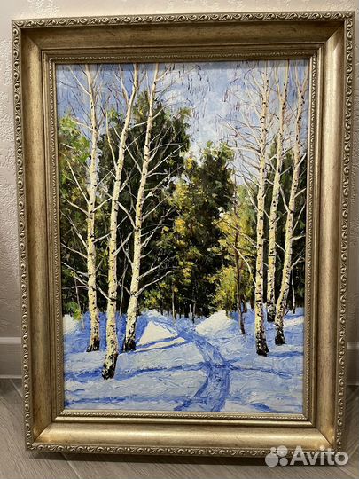 Картина маслом на холсте