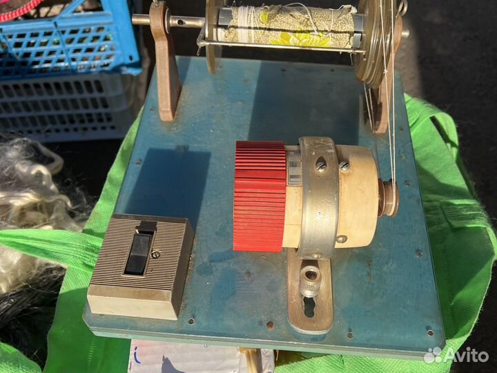 Прялка для пуха и шерсти