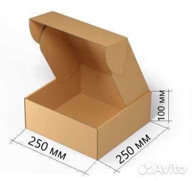 Самосборный короб 25*25*10 коробки для подарков