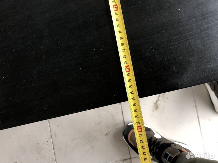 Придиванный столик икеа лакк lack черно-коричневый