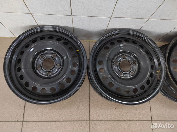 4 штампованных диска R16 оригинал Hyundai Creta