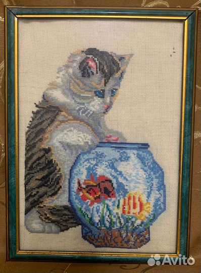 Картины вышитые крестиком