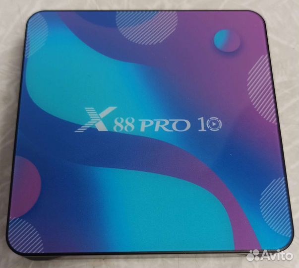 Тв-приставка OTT TV BOX X88 PRO 10 2/16GB, черный