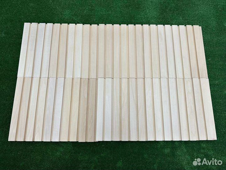 Вагонка в реечном профиле (короткие размеры)