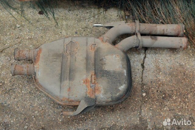 Резонатор глушителя Mercedes S500 W140 M119 1991
