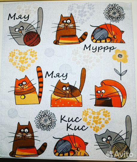 Набор вафельных полотенец 