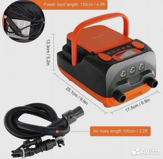 Насос электрический для SUP бордов