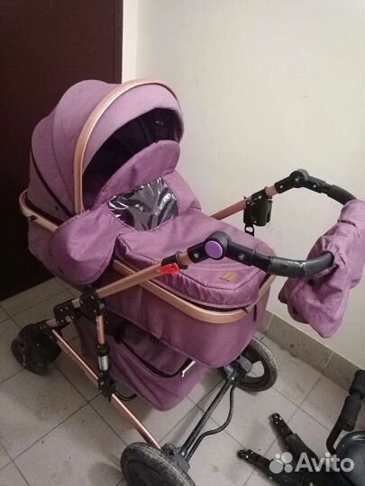 Коляска 2 в 1 luxmom