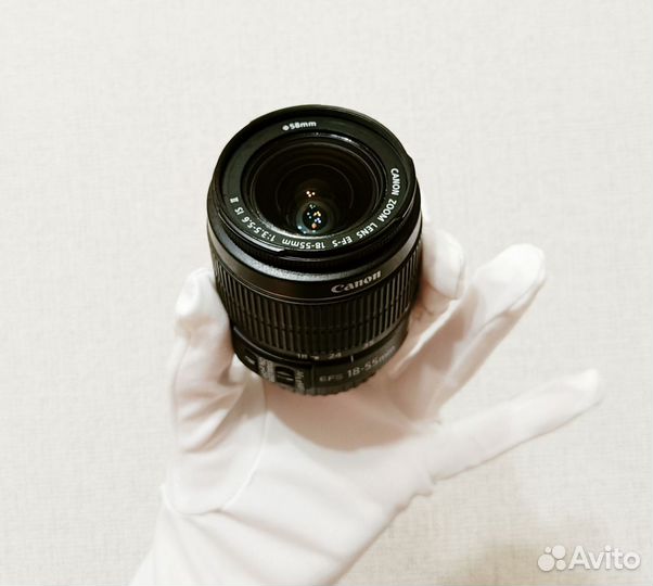 Canon EF-S 18-55 f/3.5-5.6 II IS STM + фильтр