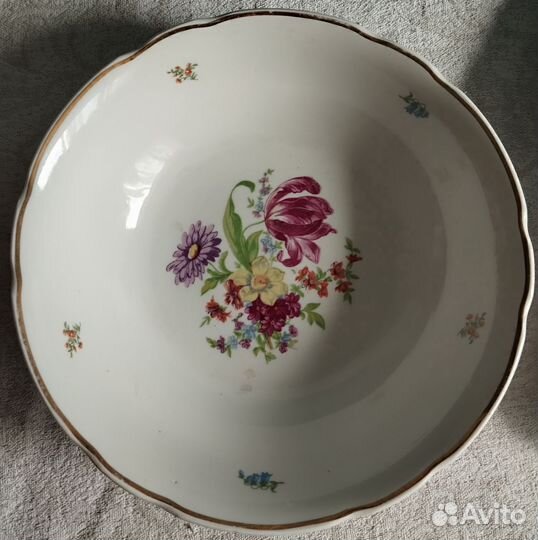 Сервиз столовый Мейсенский букет Дулево