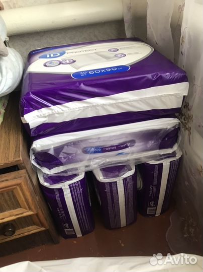 Пеленки одноразовые 60х90