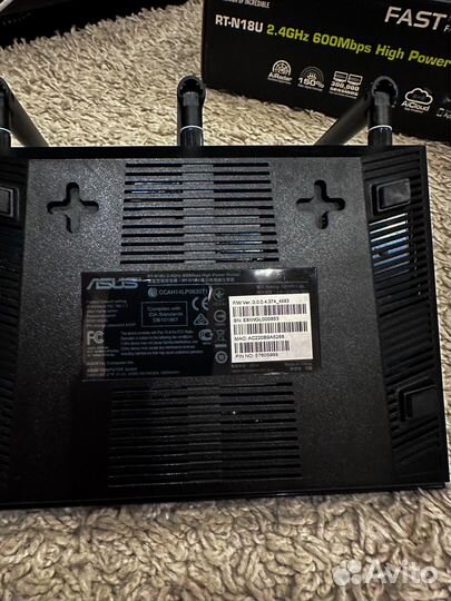 Мощный Wi-fi роутер asus rt-n18u