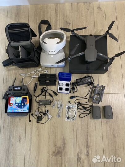 Dji mavic 2 pro+DJI Goggles+Fly More Combo