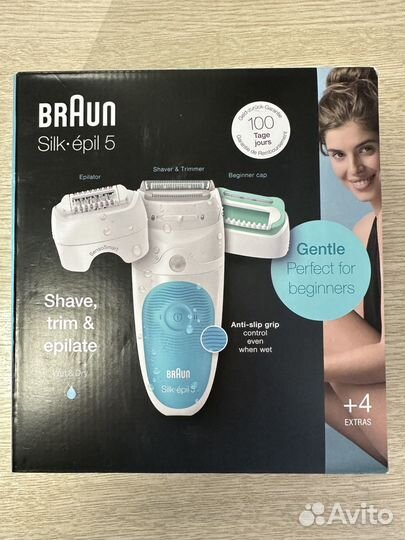 Эпилятор braun silk epil 5 sea 5-610