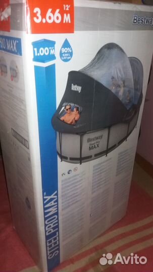 Бассейн Bestway Steel Pro Max 5619N, 366х100 см