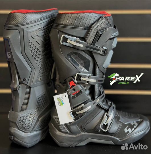 Мотоботы Leatt 5.5 FlexLock Boot Graphene размер45