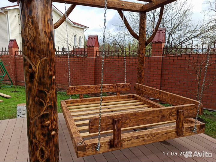 Качели кровать парящие