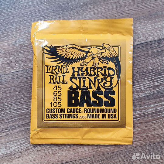 Струны бас/медиаторы/стреплоки (Ernie Ball,Dunlop)