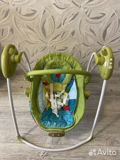 Детская качеля+ шезлонг Babyton