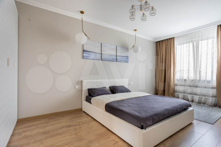 2-к. квартира, 60,8 м², 6/10 эт.