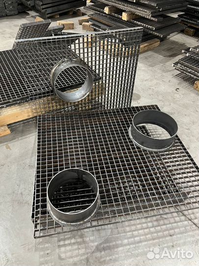 Сварной решетчатый настил