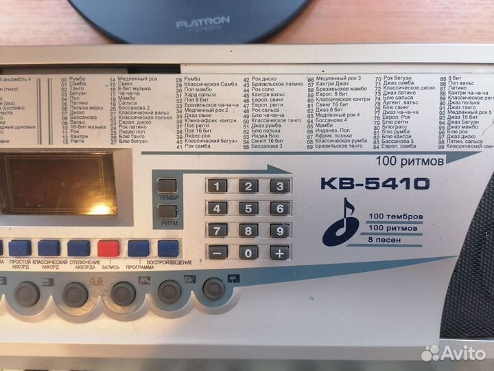 Синтезатор Tesler кв-5410