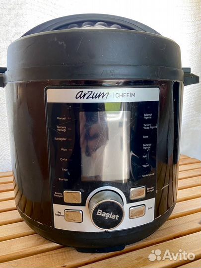Мультиварка скороварка пароварка 5 литров arzum