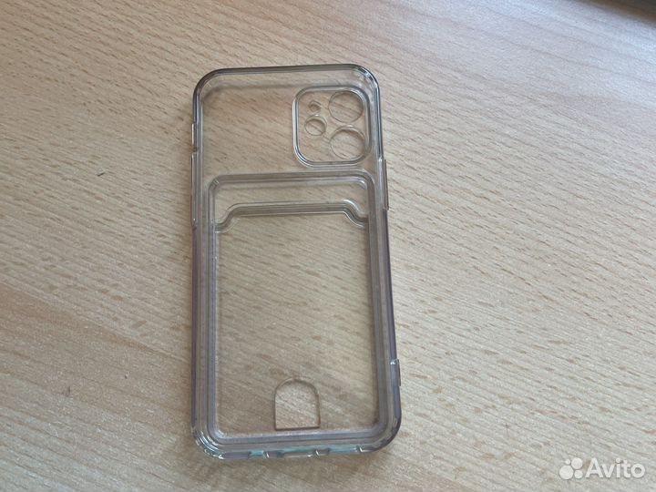 Чехол на iPhone 12 mini прозрачный