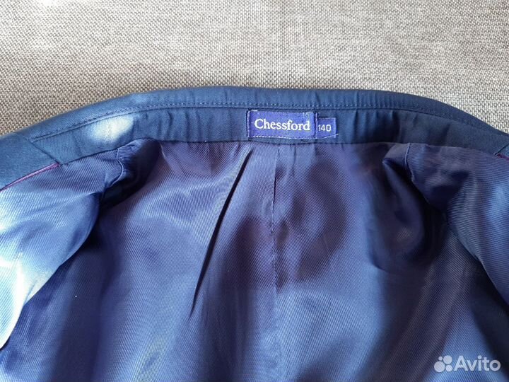 Школьная форма синего цвета на мальчика 7-8 лет