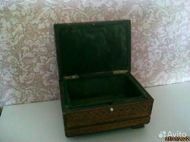 Шкатулка деревянная СССР
