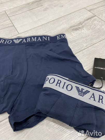 Трусы мужские транки Emporio Armani M 2шт оригинал